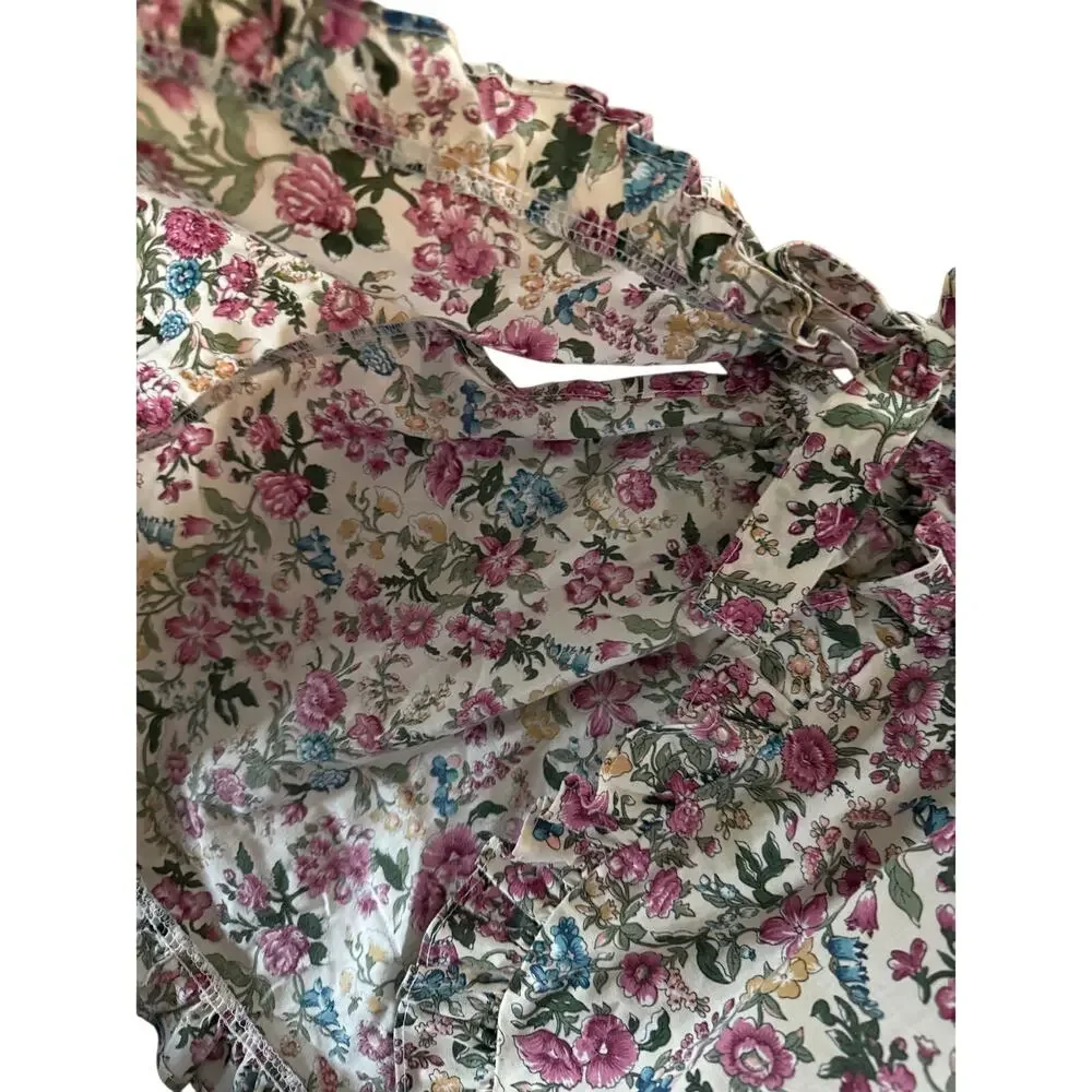 Vintage Tiny Tots two piece‎ floral infant outfit